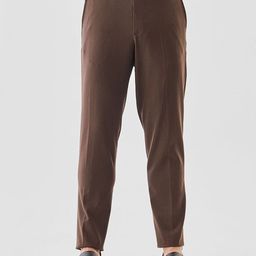 Snitch Men Striped Slim Fit Mid-Rise Formal Trousers-picture-45