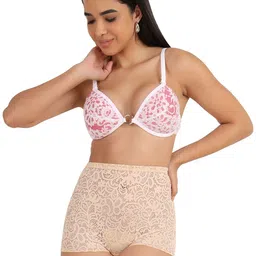SELFCARE Abstract Bra Half Coverage Lightly Padded image 2