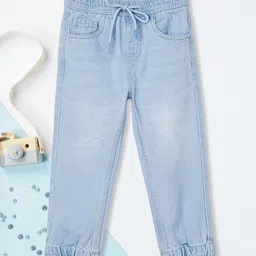 max Boys Regular Fit Mid-Rise Low Distress Heavy Fade Jeans-image-50