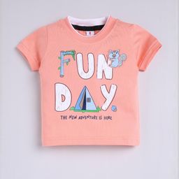 TODOS Pink Pure Cotton Clothing Set-image-2