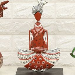 vedas Mystical Indian Brown and White Metal Fengshui Figurine Showpiece-image-12
