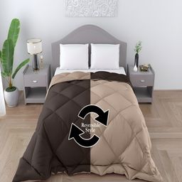 tundwal's Beige & Brown Heavy Winter Single Bed Comforter-image-63
