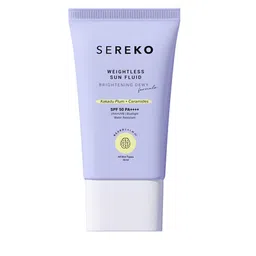 SEREKO Weightless Sun Fluid Brightening SPF PA ++++ Dewy Sunscreen- 50 ml-image-5