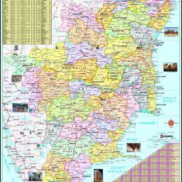 TAMIL | TAMIL NADU MAP | LAMINATED Photographic Paper-image-9