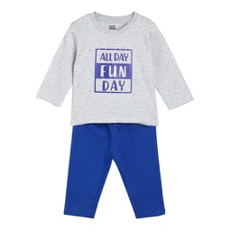 MINI KLUB Boys Printed T-shirt with Trousers-picture-19