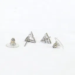 VAGHBHATT Triangular Studs Earrings image 5