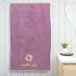 Myntra Elegant Homes Onion Pink Cotton 420 GSM Bath Towel-image-74