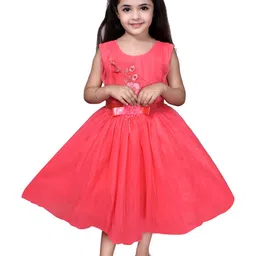 Miss & Chief Net Fit & Flare Dress-image-90