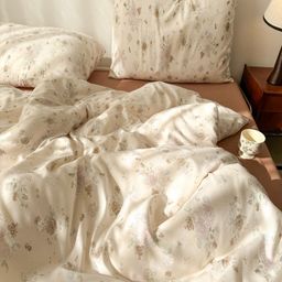 JC HOME Orange Ethnic Motifs Polycotton 3 Piece Double King Regular Bedding Set-image-70