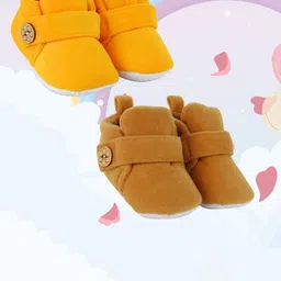 NESKA MODA Unisex Kids Cotton Booties-image-96