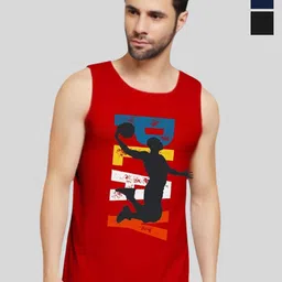 UpClothing Pack Of 3 Assorted Cotton Gym Vests Upclothing 3 Utility Vests Pack-15