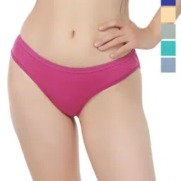 Liigne Pack Of 6 Mid-Rise Basic Briefs VCPC2314-XS-picture-44