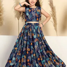 Sangria Printed Lehenga With Choli-image-39