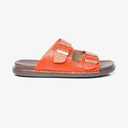 LA MARCA Men Leather Comfort Sandals-picture-45