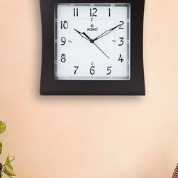 Horo Brown & White Traditional Wall Clock-19