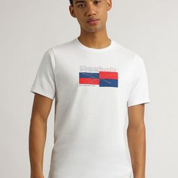 Reebok Men Solid Round Neck Pure Cotton T-shirt-image-64