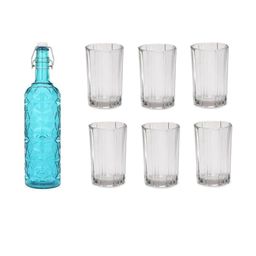 SOMIL Blue Glass Airtight Can Bottle-picture-31