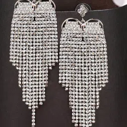 DressBerry Heart Shaped Drop Earrings-image-58
