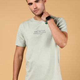 V-Mart Men Typography Printed Round Neck Cotton T-shirt-picture-6