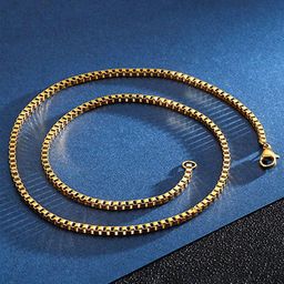 Thrillz Men Gold-Plated Stainless Steel Chain-image-115
