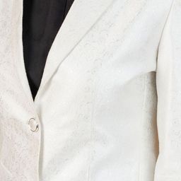 Talethread Self-Design Single-Breasted Casual Blazer image 5