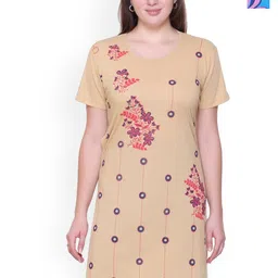 FIRST SLEEP Pack of 2 Printed Oversized Pure Cotton LoungeT-Shirt-image-95