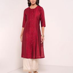 RANGMANCH BY PANTALOONS Women Sequinned Kurta-image-46