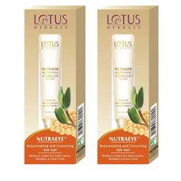 Lotus Herbals Nutraeye Set Of 2 Rejuvenating & Correcting Eye Gel-10g Each-57
