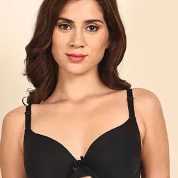 Quttos Bra Medium Coverage Underwired Lightly Padded Underwire Push-Up Bra-7