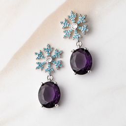 Rubans Floral Drop Earrings-10