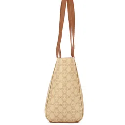 Lavie Ethnic Motifs Printed Shopper Tote Bag with Quilted image 3