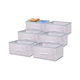 Myntra Elegant Homes Grey 6 Pieces Regular Drawer Storage Organiser-15