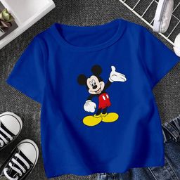 KIDS MICKY MOUSE COLOUR PRINT T SHIRT-image-78