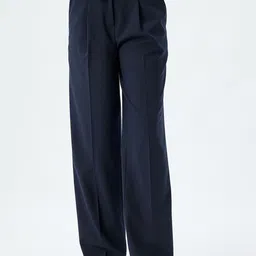 Koton Women Mid-Rise Parallel Trousers-image-14