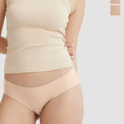 B'there Pack Of 3 Mid-Rise Seamless Hipster Briefs-picture-11