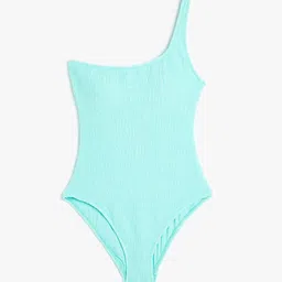 Koton One Shoulder Padded Swim Bodysuit-picture-1