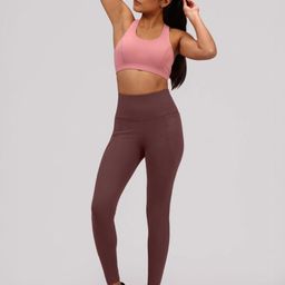 Blissclub Womens Ultimate Leggings Barkha Brown Chocolate -Tall-image-87
