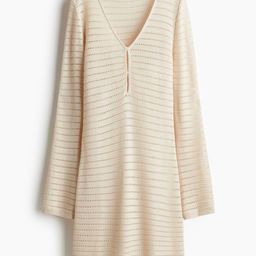 H&M Pointelle-Knit Dress-image-101