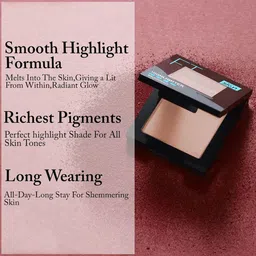 Adbeni Set Of 2 Imported Color & Strokes Baked Highlighter -Shade - 04 - 02 image 4