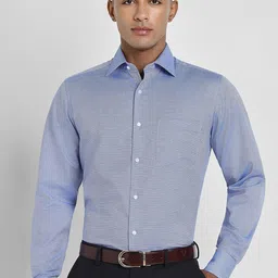 Allen Solly Sport Men Spread Collar Micro Ditsy Printed Cotton Formal Shirt-image-73