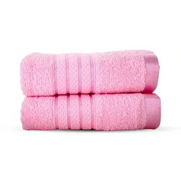 Cuddle cotton 2-Pcs Pink Pure Cotton Hand Towels-image-64
