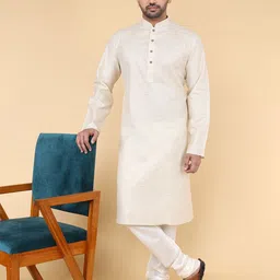 ZOIS Men Khadi Khadi Kurta-image-99