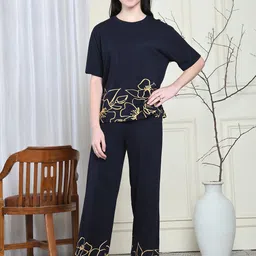Kanvin Women Printed Night suit-image-16
