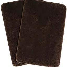 GBL COLLECTION Brown Cotton Water Resistant Floor Mat-image-53