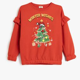 Koton Girls Printed Sweatshirt-picture-12