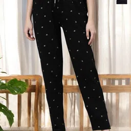 Kryptic Pack Of 2 Printed Pure Cotton Relaxed-Fit Lounge Pants-picture-24