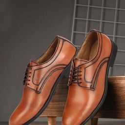 Provogue Men Leather Formal Derbys-image-38