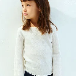 H&M Smocked Jersey Top-image-32