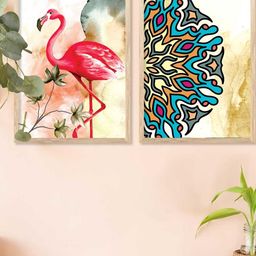 WALLLANE Brown Wood Wall Art-picture-16