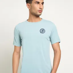 Ajile by Pantaloons Men Printed Applique Slim Fit T-shirt-image-66